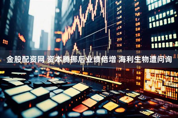 金股配资网 资本腾挪后业绩倍增 海利生物遭问询