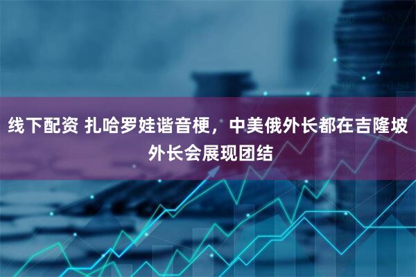 线下配资 扎哈罗娃谐音梗，中美俄外长都在吉隆坡 外长会展现团结